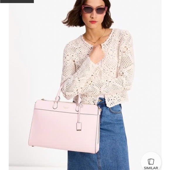 NWT Kate Spade Serena Saffiano Leather Laptop Bag - Picture 10 of 10